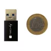 USB Gender Changer Techly IADAP USB3-AFT USB A to USB C Black