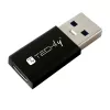USB Gender Changer Techly IADAP USB3-AFT USB A to USB C Black