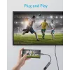 USB graphics adapter Anker A83120A1 — USB 3.2 Gen 1, Black/Grey, cable 0.15 m