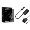 Conceptronic ABBY21B USB 3.0 SATA Adapter with Power Adapter, 2.5 inch/3.5 inch SATA HDD/SSD, 2-in-1 USB C/A Cable