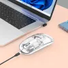 Mouse Manhattan Transparent Rechargeable Wireless USB