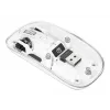 Mouse Manhattan Transparent Rechargeable Wireless USB