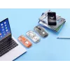 Mouse Manhattan Transparent Rechargeable Wireless USB