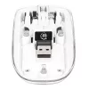 Mouse Manhattan Transparent Rechargeable Wireless USB
