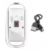 Mouse Manhattan Transparent Rechargeable Wireless USB