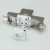 Keystone Jack ROLINE Cat.6a RJ-45 Shielded Toolless SLIM Silver