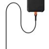 USB-C to USB-C Power Cable Eaton 1.5 m — Kevlar Core, USB 2.0, Black/Orange