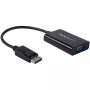 StarTech.com DisplayPort to VGA Adapter with Audio, 0.184 m, 1920 x 1200 pixels, 1080p, Black, Active video converter, 0 - 70 °C