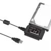 Interface Card Adapter LOGILINK AU0006C — USB Type-A to IDE/ATA and SATA, 1.2 m cable, black