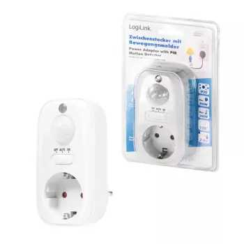 Power Plug Adapter LogiLink PA0248 White