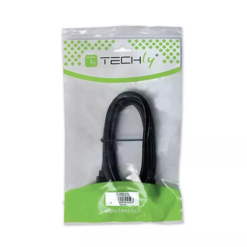 DVI cable Techly ICOC-DVI-8050 5 m DVI-D Black