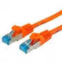 Networking cable LOGON TCR55SS075O Cat5e SF/UTP (S-FTP) Orange, RJ-45—RJ-45, 7 m
