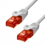 Ethernet Cable ProXtend CAT6 RJ-45 U/UTP 7m Grey