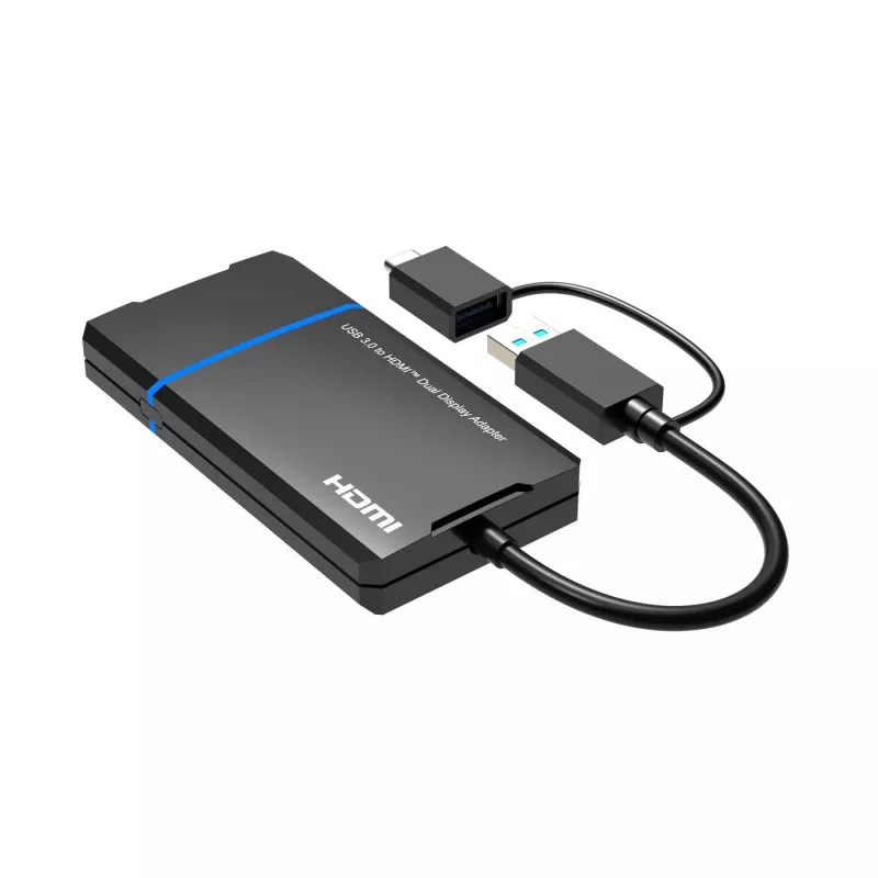 Microconnect USB 3.1 Type-C to HDMI Adapter MC-USB3.1CHDMIX2-2IN1