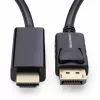 Microconnect MC-DP-HDMI-500 video cable adapter 5 m DisplayPort Black