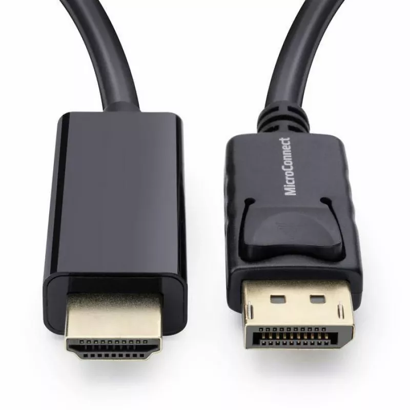 Microconnect MC-DP-HDMI-500 video cable adapter 5 m DisplayPort Black