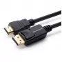 Microconnect MC-DP-HDMI-1000 video cable adapter 10 m DisplayPort Black