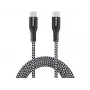 USB-C Cable Sandberg Survivor 2M 100W Black White