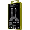 USB-C Cable Sandberg Survivor 2M 100W Black White