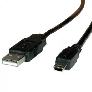 USB 2.0 Cable ROLINE A - 5-Pin Mini M/M 3.0 m