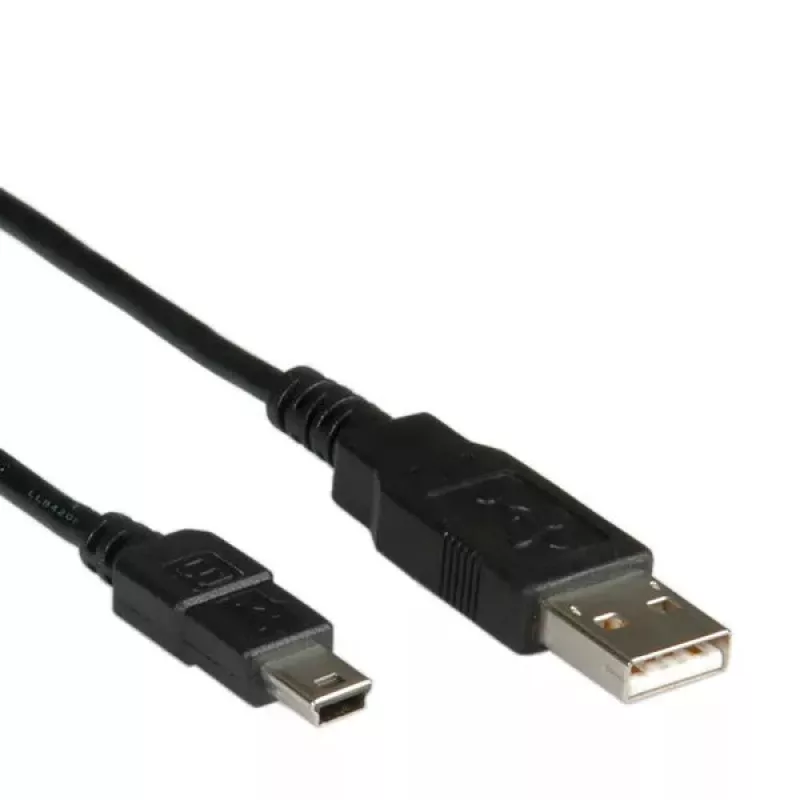 USB 2.0 Cable ROLINE A - 5-Pin Mini M/M 3.0 m
