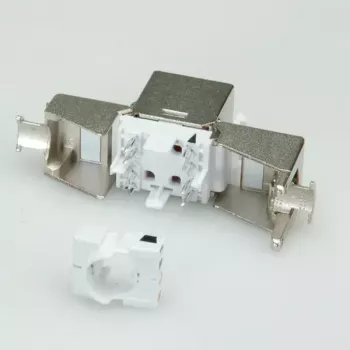 Keystone Jack ROLINE Cat.6/Class E 26.11.0377 Silver