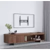 Manhattan TV & Monitor Mount Wall Fixed Low Profile 1 screen 32-55 Black VESA 75x75 to 400x400mm Max 45kg