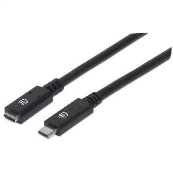USB-C Extension Cable Manhattan 50cm Male to Female