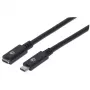 USB-C Extension Cable Manhattan 50cm Male to Female