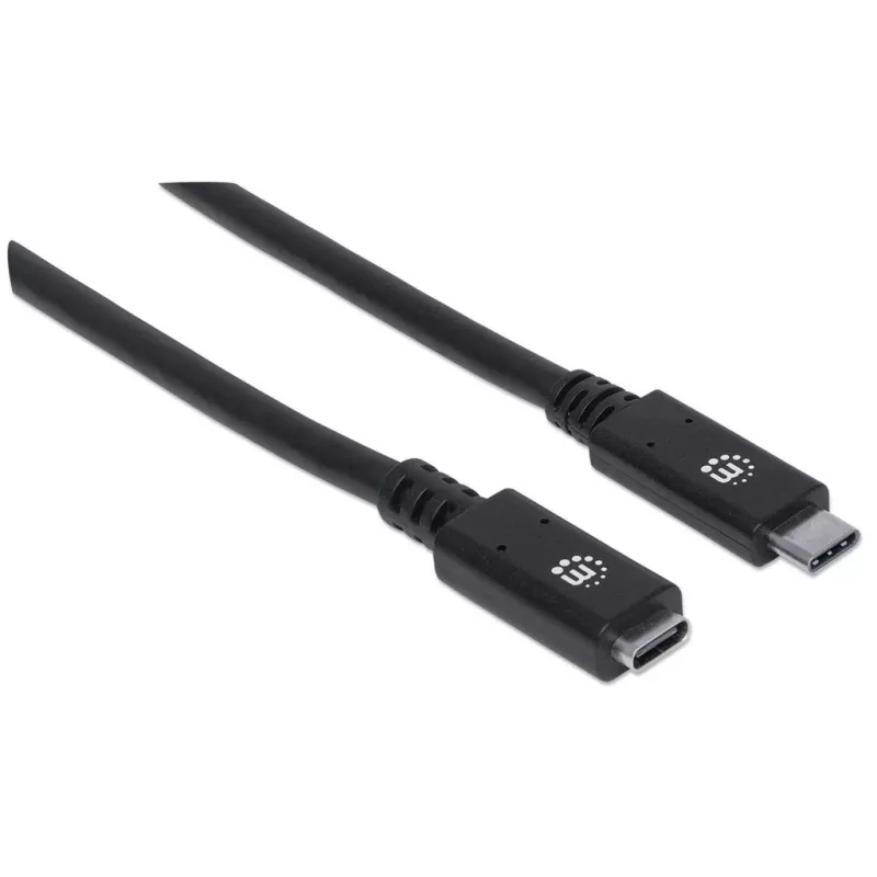 USB-C Extension Cable Manhattan 50cm Male to Female