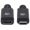USB-C Extension Cable Manhattan 50cm Male to Female