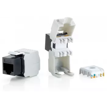 Cat.6 Unshielded Keystone Jack Toolfree Equip 769211
