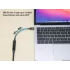 USB-C Cable Manhattan 5m Active Male to Male 10 Gbps 3A Black