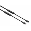 USB-C Cable Manhattan 5m Active Male to Male 10 Gbps 3A Black