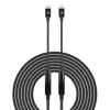 USB-C Cable Manhattan 5m Active Male to Male 10 Gbps 3A Black