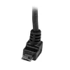 StarTech.com 1m Micro USB Cable - A to Up Angle Micro B, 1 m, USB A, Micro-USB B, USB 2.0, Male/Male, Black