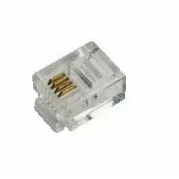 RJ11 Connector LogiLink MP0018 Transparent