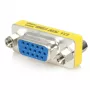 StarTech.com Slimline VGA HD15 Gender Changer - F/F, VGA, VGA, Silver
