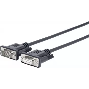 Vivolink PRORS1 serial cable Black 1 m DB-9