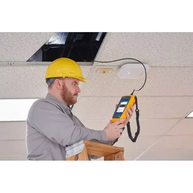 Fluke LinkIQ Network Tester Black Blue Orange RJ-45 305m