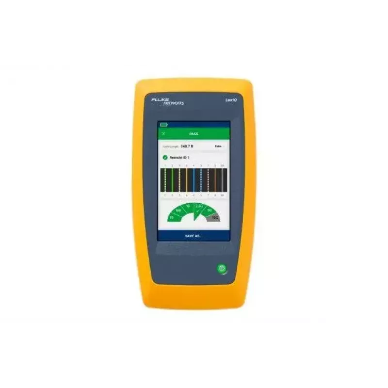 Fluke LinkIQ Network Tester Black Blue Orange RJ-45 305m
