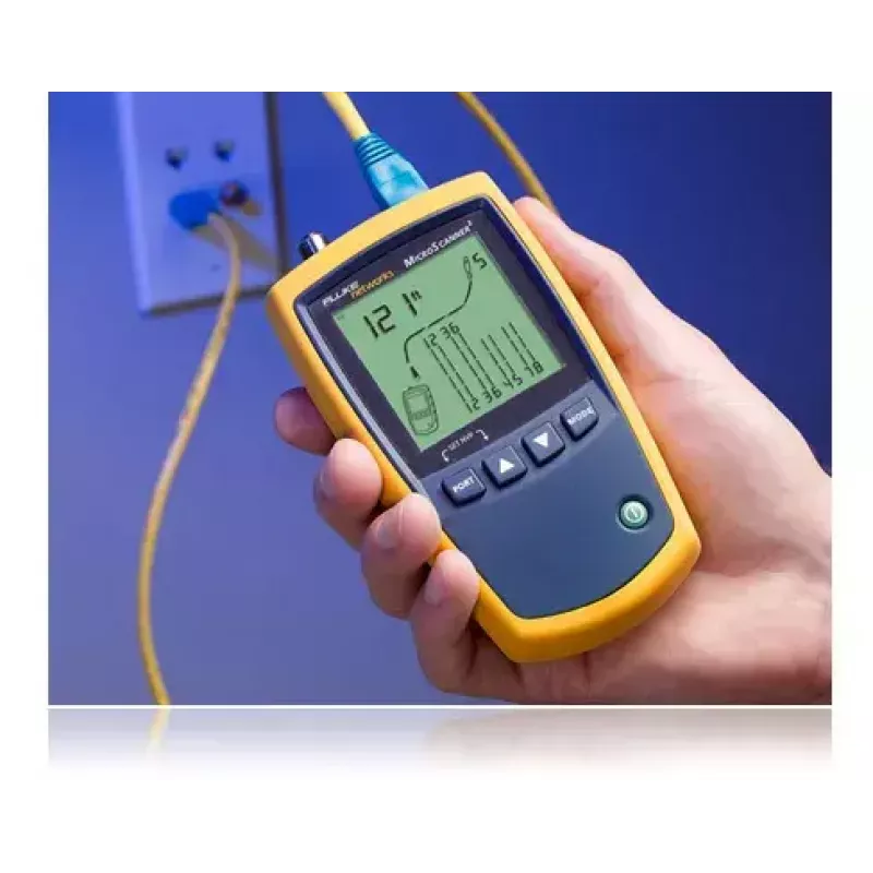 Cable Tester Fluke MicroScanner² Blue Yellow