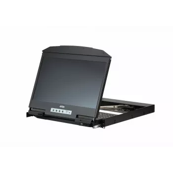 ATEN CL3800NW rack console 47 cm (18.5 inch) 1920 x 1080 pixels Metal, Plastic Black 1U