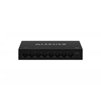 Unmanaged Switch Lanview LVN-DESK-8PORT-1G — 8-Port 1 Gbps Ethernet Desktop Switch