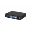 Unmanaged switch Lanview LVN-1U-16PORT-1G 16-port 1 Gbps Ethernet, rack-mount 1U