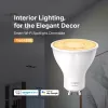 TP-Link Tapo Smart Wi-Fi Spotlight, Dimmable, 4-Pack, Smart bulb, Wi-Fi, White, 802.11b, 802.11g, Wi-Fi 4 (802.11n), GU10, Parabolic bulb