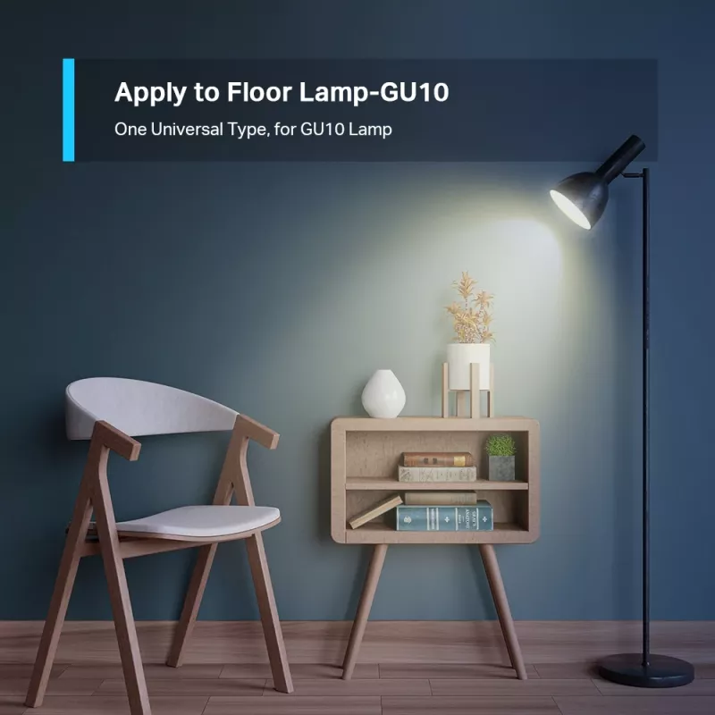 TP-Link Tapo Smart Wi-Fi Spotlight, Dimmable, 4-Pack, Smart bulb, Wi-Fi, White, 802.11b, 802.11g, Wi-Fi 4 (802.11n), GU10, Parabolic bulb