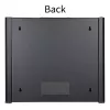 Wall mounted rack LOGON RWP09U56BL 9U Black Key lock