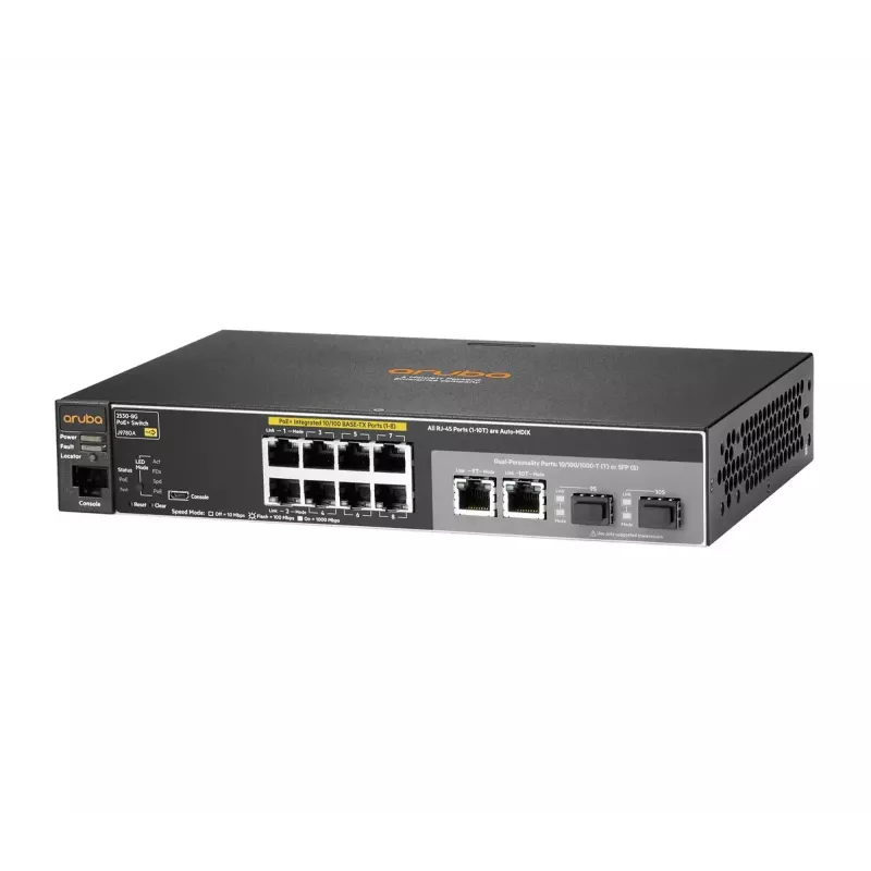 Managed Switch HPE Aruba 2530 8G PoE+