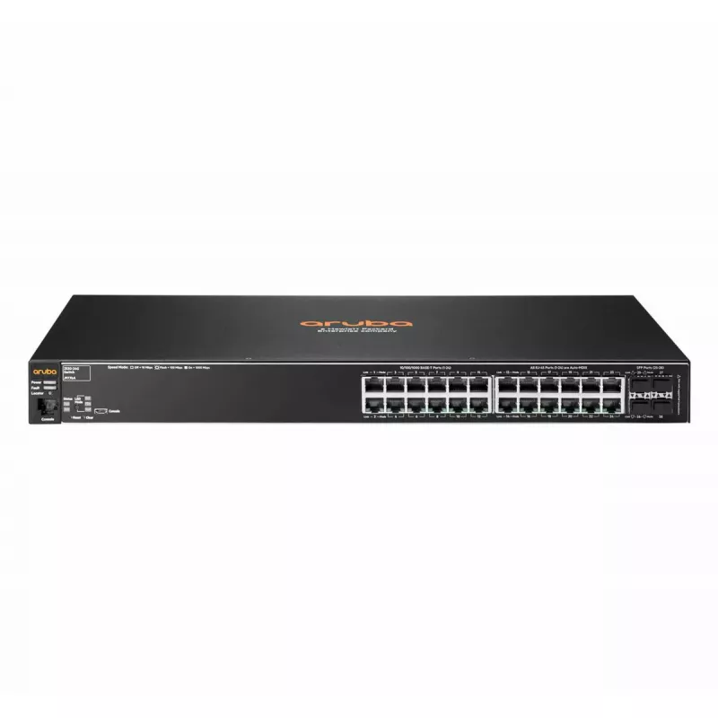 Managed L2 Gigabit Ethernet Switch Hewlett Packard Enterprise Aruba 2530-24G